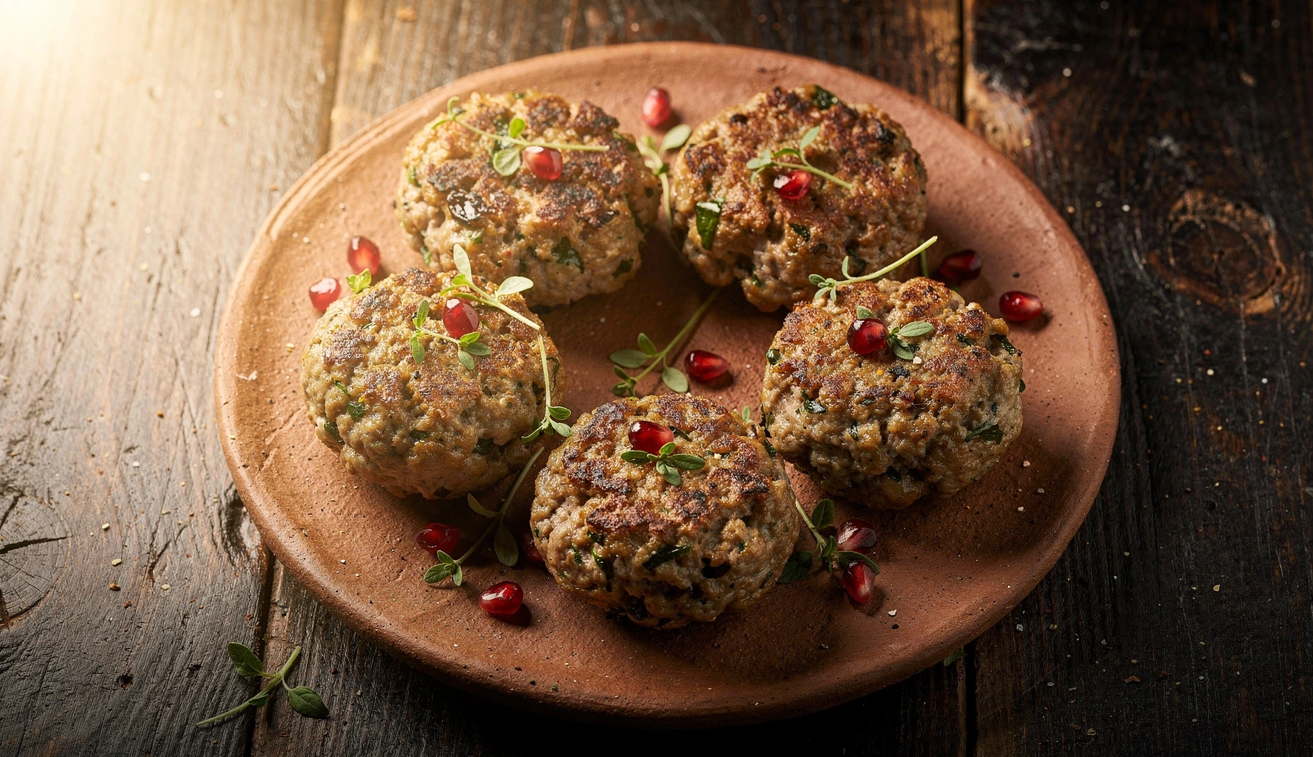 Abkhazura: Spiced Meatballs in Caul Fat