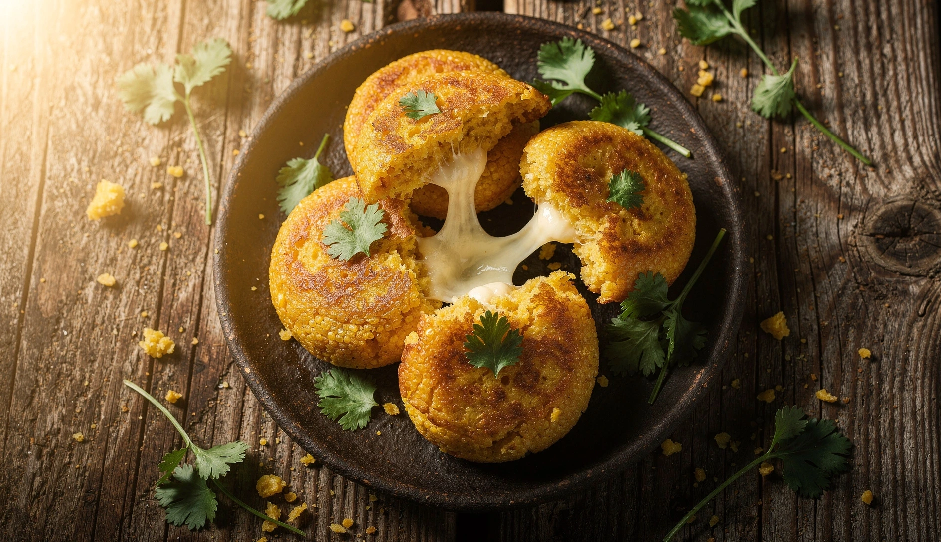 Chvishtari: Svaneti's Cheese-Stuffed Cornbread