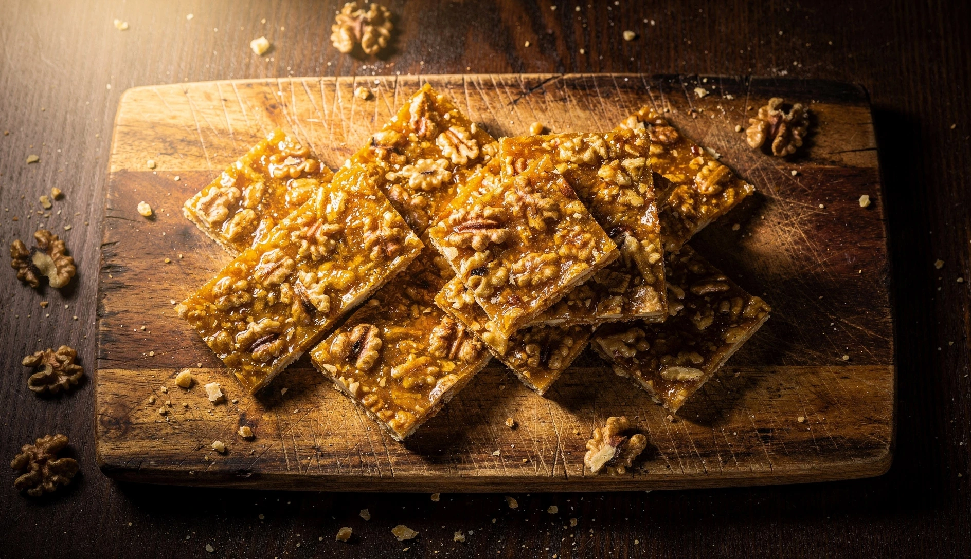 Gozinaki: Honey-Walnut Brittle