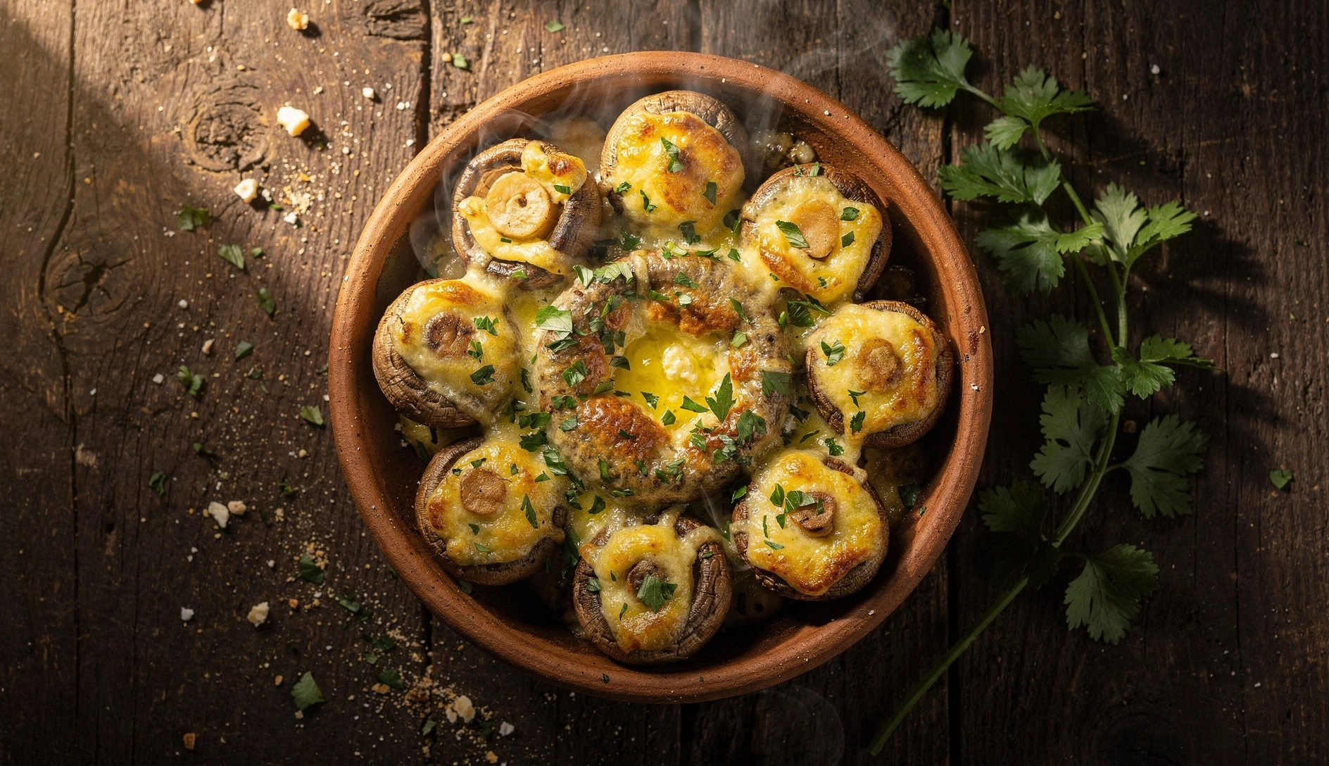 Soko Ketsze: Mushrooms with Butter & Cheese