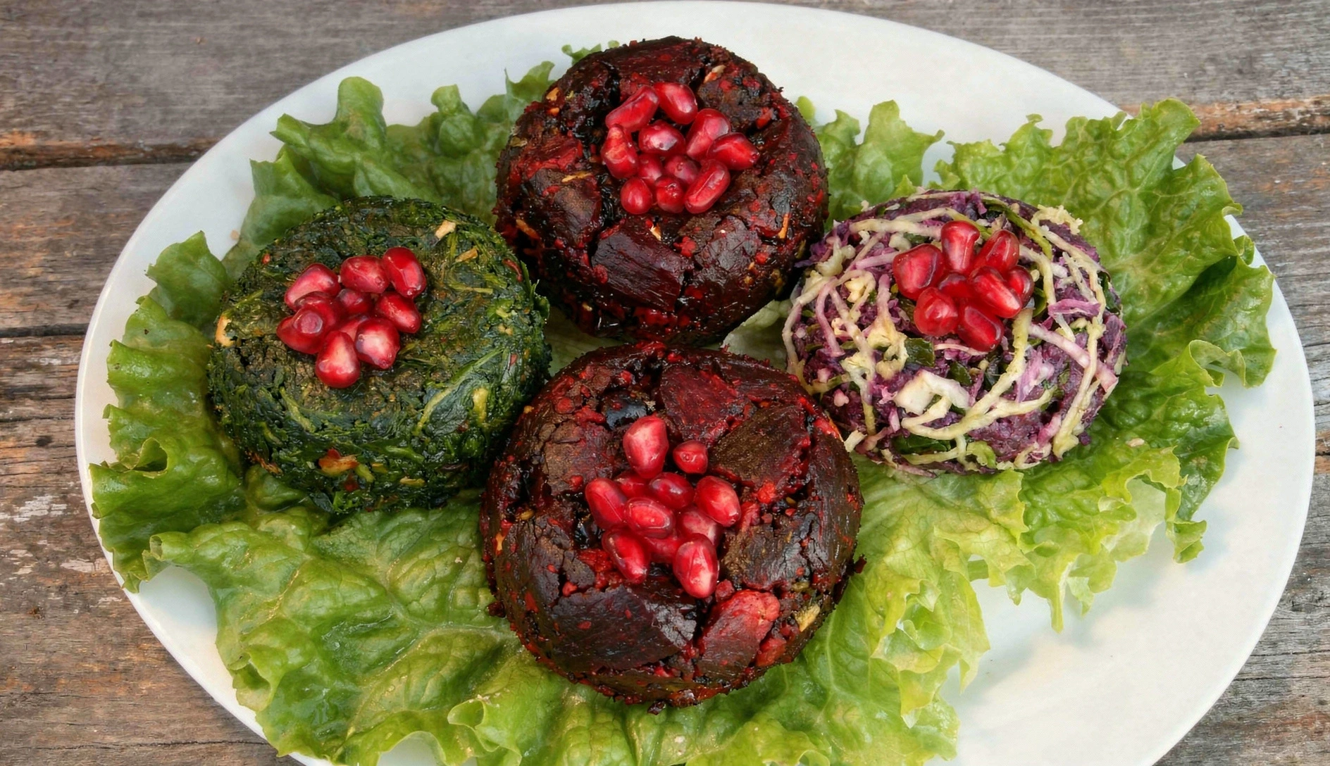 Pkhali: Walnut-Herb Vegetable Bites (3 Variations)