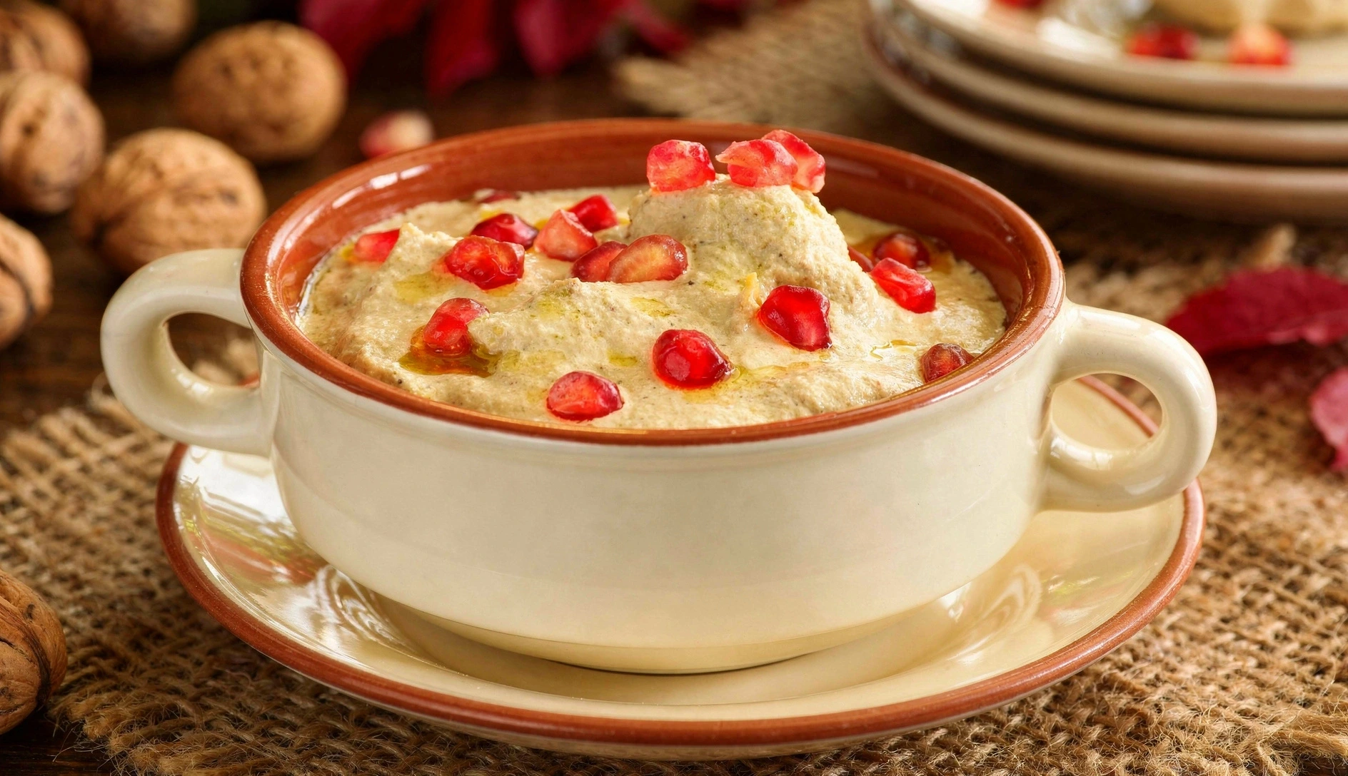 Satsivi: Cold Chicken in Walnut Sauce